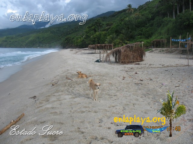 Playa de Cipara (Sipara) S031, Estado Sucre, Venezuela