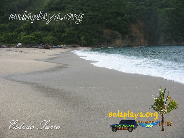 Playa de Cipara (Sipara) S031, Estado Sucre, Entre las mejores playas de Venezuela, Top100