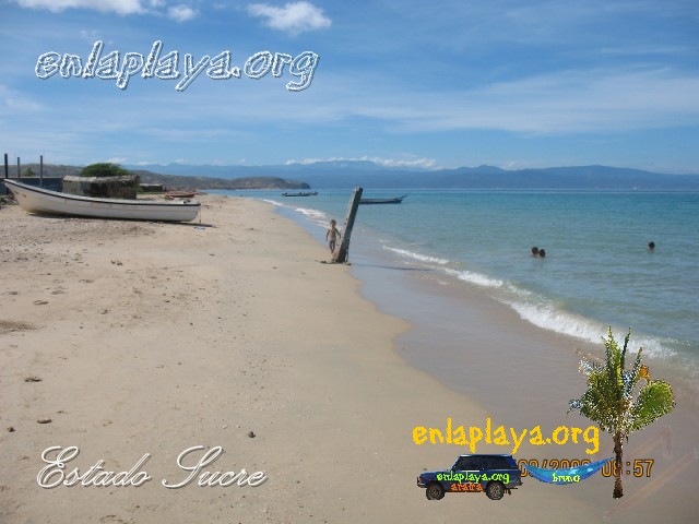 Playa Punta Colorada S109, Estado Sucre, Entre las mejores playas de Venezuela, Top100 